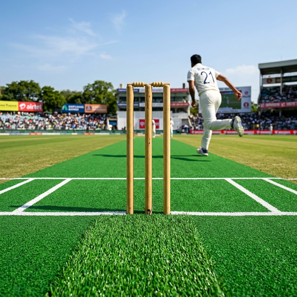 Artificial Cricket Pitch Turf